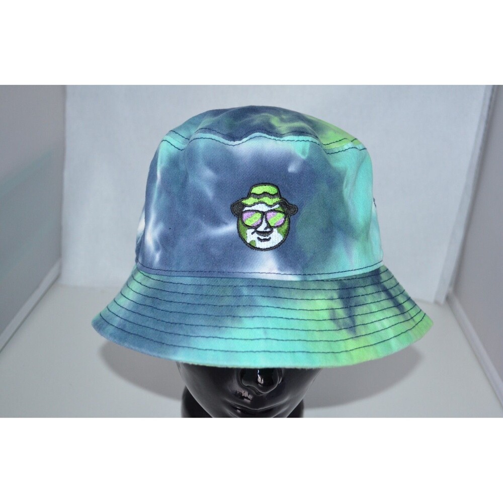 Sportsman Tye-dye Bucket Hat Earth Patch Sunglasses OSFM Unisex Blue Green